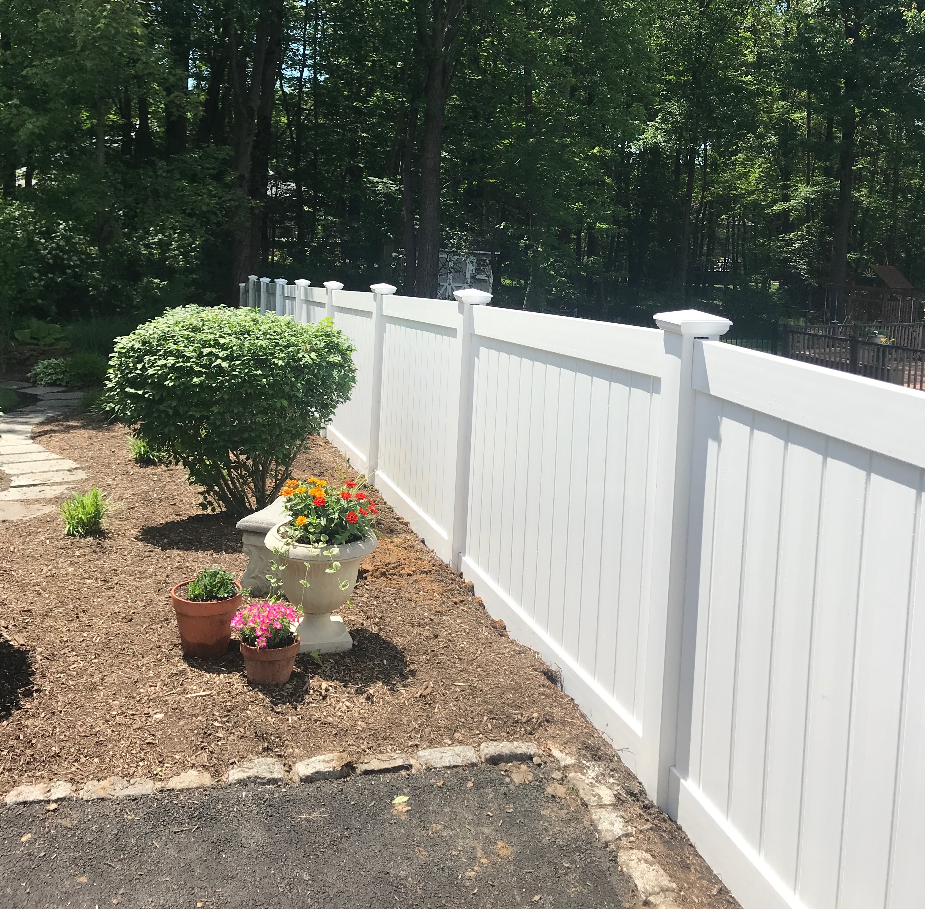 PVC Fence Randolph, Vinyl Virtue Fence